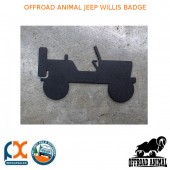 OFFROAD ANIMAL FITS JEEP WILLIS BADGE